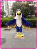 Blue Eagle Mascot Hawk Falcon Mascot Costume Custom Fancy Costume Anime Cosplay Kit Mascotte Theme Fancy Dress 401450 -  by FurryMascot - 