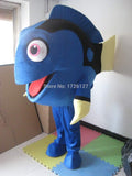 Blue Fish Mascot Custom Fancy Costume Anime Cosplay Mascotte Theme Fancy Dress Carnival Costume -  by FurryMascot - 