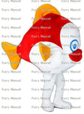 Fish New Mascot Costume Suit Party AD Game Dress Outfit Cosplay Unisex Hallowen Gift Mascot Costume For Adult -  by FurryMascot - 