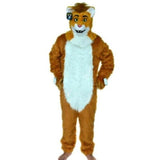 Cute Can Move Mouth Lion Mascot Costume Fursuit Cosplay Halloween Party Fancy Dress Cosplay Unisex Hallowen Gift -  by FurryMascot - 