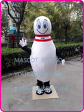 Bowling Pin Mascot Costume Custom Fancy Costume Anime Cosplay Kit Mascotte Theme Fancy Dress Carnival Costume 401466