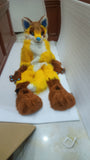 Yellow Fox Cat Prop Fursuit Kigurumi Furry Fursona Costumes Furries
