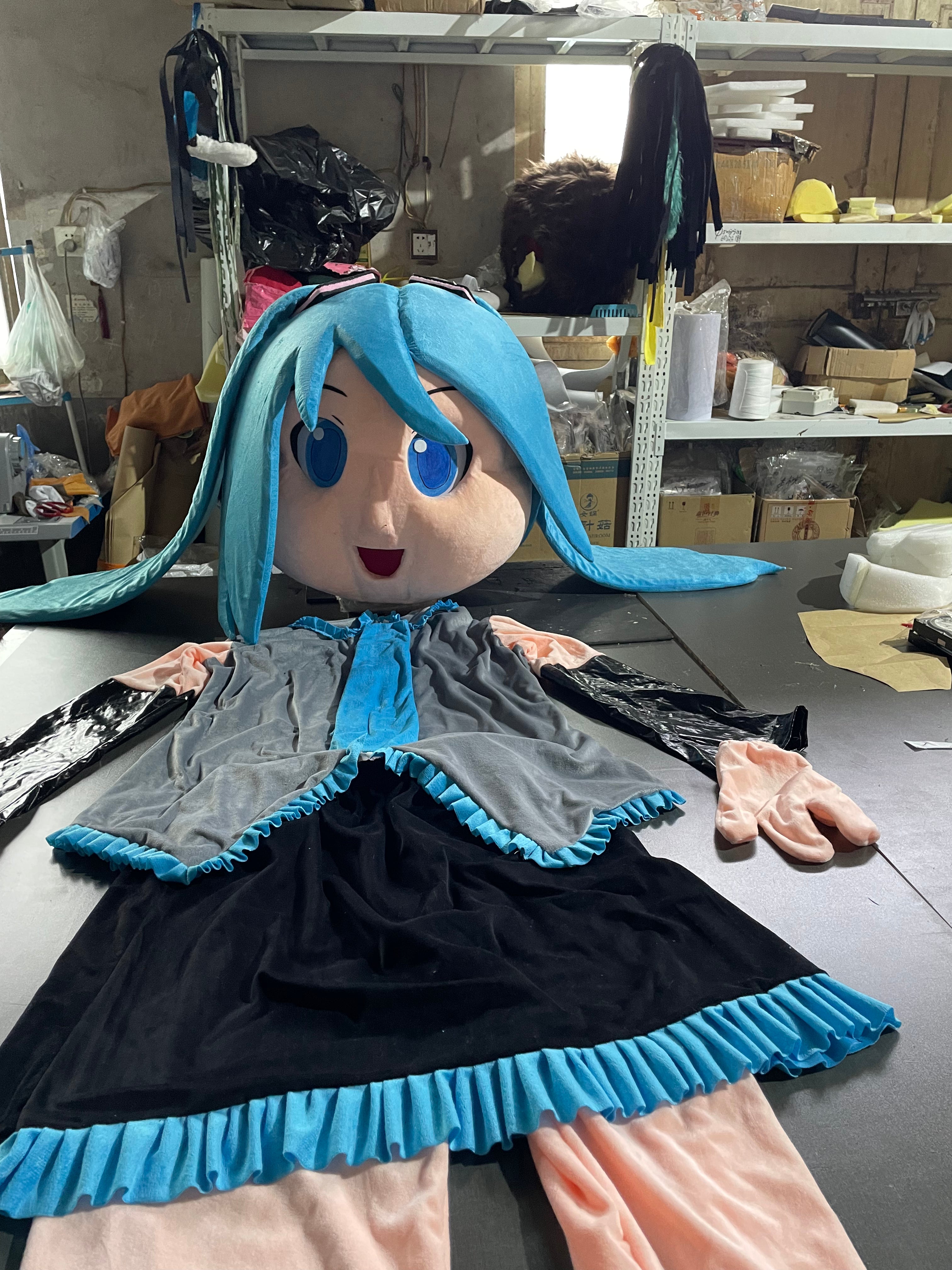 Mikudayō Hatsune Miku Mascot Costumes Party Cosplay Suit