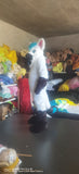 White Fox Cat Fursuit Kigurumi Furry Costumes Furries
