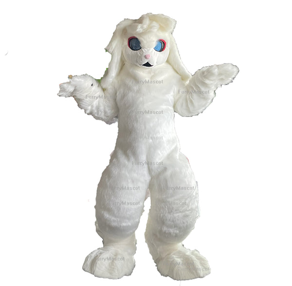 Digi Fursuit Rabbit White Bunny Rabbit Dragon Cat Wolf Dog Digitigrade Prop Fursuit Kiguru ...