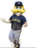 Premium Team Sports Mr. Barrelman Cheerleading Bernie Brewer Mascot Costumes School Games Sporting Events Pep Rally