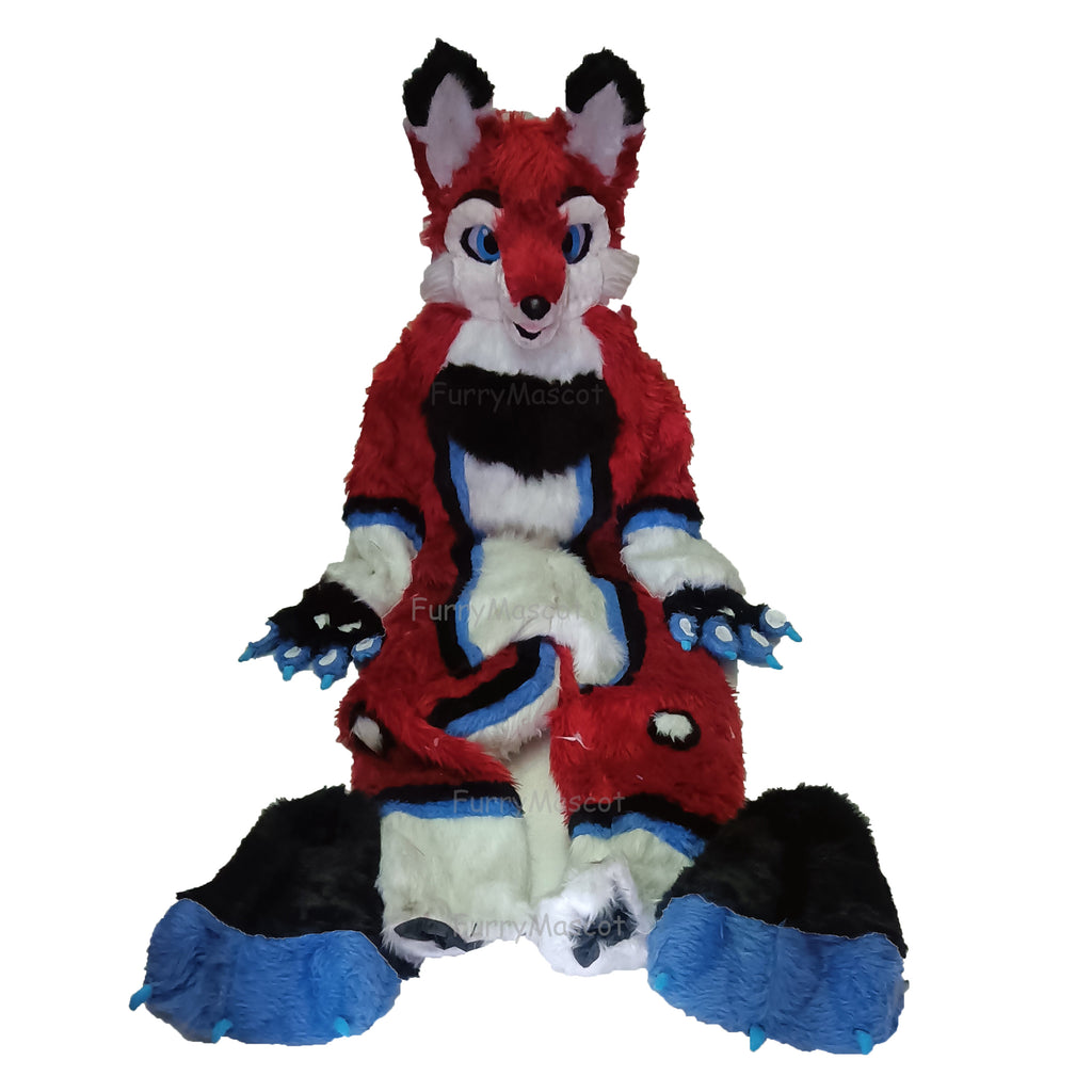 Red Fox Cat Fursuit Kigurumi Furry Costumes Furries – FurryMascot