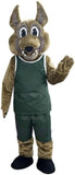 Sleek Smart Coyote Coyotes Animal Mascot Costume Party Carnival Mascotte Costumes