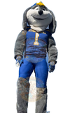 Premium Team Sports Cheerleading South Dakota State University Jackrabbit Mascot Costumes School Games Jack rabbit Sporting Events Pep Rally