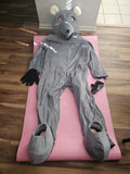 Gray Mouse Mascot Costumes Carnival Party Cosplay Suit