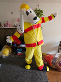 Firedog Fire Dog Puppy Mascot Costumes Carnival Party Cosplay Suit Proudly Made in the USA 🇺🇸