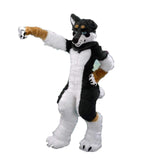Apollo Wolf Digitigrade Dog Fox Fursuit Costumes Suit Furries Anime Teen & Adult Costume