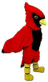 FurryWu Cardinal Red Birds Eagle Suit Animal Mascot Costume Party Carnival Mascotte Costumes Black,blue,white S,M,L,XL,XXL,XXXL