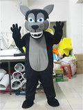 Brand New Adult Kids Size Black Wolf Dog Mascot Costume Fancy Dress Cosplay Birthday Party Cosplay