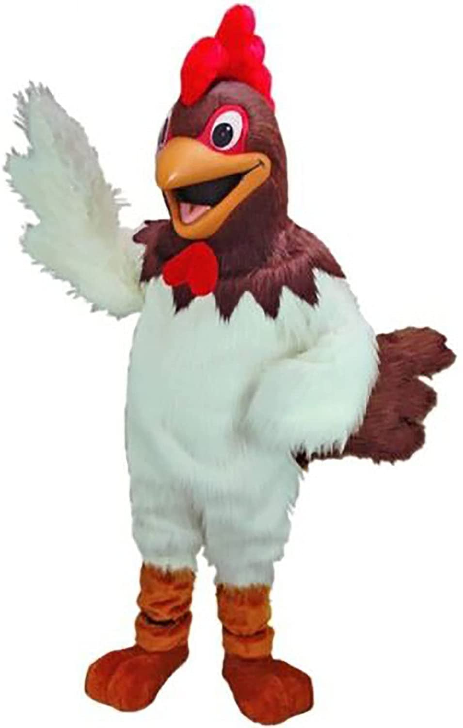 Randy Rooster Professional Quality Mascot Costume Adult Size Mascot Costume Cosplay Party Character Fancy Dress Adult Suit Unisex Hallowen Cosplay Gift -  by FurryMascot - 