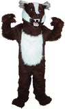 New Badger Mascot Costume Adult Size Mascotte Mascota Carnival Party Cosply Costume Fancy Dress Suit