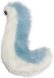 Fursuit Tail Fur Partial Furry Tail for Cosplay Party Costume for Kids Adults (Light Blue) -  by FurryMascot - 