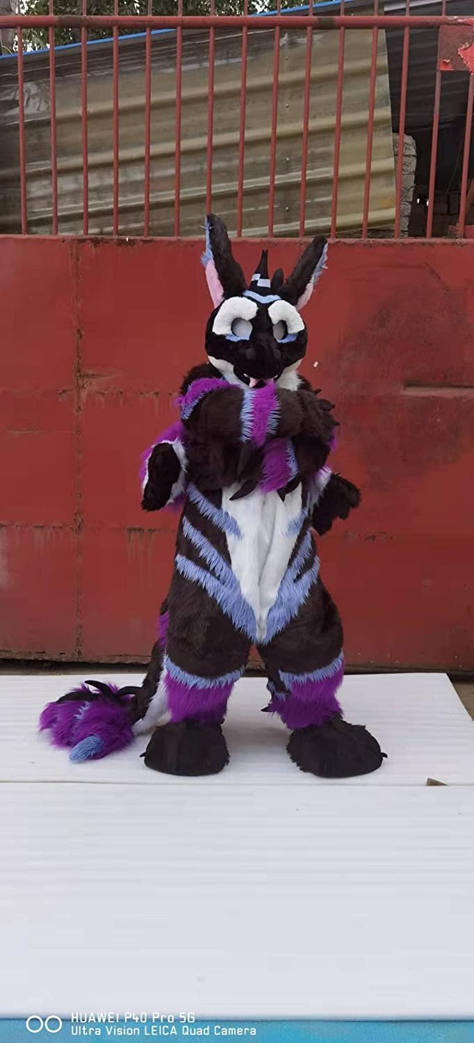 The most over engineered fursuit to date ! (protogen fursuit