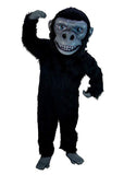 Schwarzer Gorilla-Anzug, Tier-Maskottchen-Kostüm, Party, Karneval, Maskottchen-Kostüme