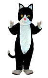 Schwarz-weißer Katzenanzug, Tier-Maskottchen-Kostüm, Party, Karneval, Maskottchen-Kostüme