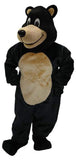 Bongo Black Bear Suit Animal Mascot Costume Party Carnival Mascotte Costumes