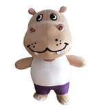 Cartoon Inflatable Mascot Costume Hippo Fursuit Anime Props Doll Propaganda Mascot Costume Halloween Christmas -  by FurryMascot - 