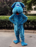 Blue Dog Mascot Costume Suit Cosplay Party Game Dress Outfit Christmas Adult New -  by FurryMascot - 