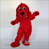 Clifford the Big Red Dog Mascot Costume Adult Cartoon Character Outfit Attract Customers Suit Plan Animal Birthday Gift -  by FurryMascot - 