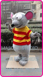 Lucky Mascot Rat And Mouse Mascot Costume Custom Cartoon Character Cosplay Fancy Dress Mascotte Theme -  by FurryMascot - 