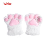 2 Pieces Women Girls Cute Cat Kitten Paw Claw Warm Gloves Fursuit Soft Anime Cosplay Plush for Party Accessories -  by FurryMascot - 