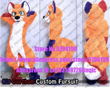 Customized Available REAL PHOTO CAT full sets  husky dog  Suit  fursuit BJ0047 Costume fox Party Fancy Dress Carnival Gift