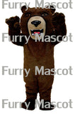 Brown Grizzly Bear Cosplay Unisex Cute Newly Mascot Costume Suit Cosplay Party Game Dress Outfit  Adult  Gift A+