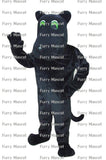 Cartoon Panther   Cosplay Unisex Cute Newly Mascot Costume Suit Cosplay Party Game Dress Outfit  Adult  Gift A+ -  by FurryMascot - 