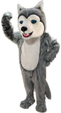 Cute Adults Grey Husky Dog Mascot Costume Suits Cosplay Party Game Dress Outfits Clothing Advertising Carnival Halloween Gifts