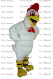 Chicken Costume Plush Christmas Cosplay Unisex Cute Newly Mascot ostume Suit Party Game Dress Outfit  Adult  Gift A+