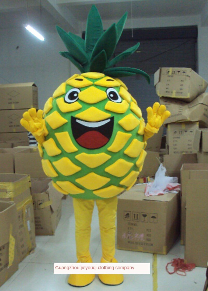 !!! Watermelon Mascot Costume Pineapple Cartoon Doll Garment Fruit Advertising Flyer Street Performance Cosplay Clothes -  by FurryMascot - 
