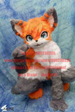 3-D Eyes Fursuit  Japan Style Cat Animie Huksy Dog Costumes Full Furry Suit Furries Anime BJ090t FOR Child Adult -  by FurryMascot - 