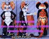 Customized Available REAL PHOTO CAT full sets  husky dog  Suit  fursuit BJ0048 Costume fox Party Fancy Dress Carnival Gift -  by FurryMascot - 