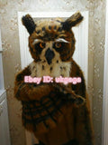 Alle Größen Beste Qualität auf OWL Fursuit Furry Komplettanzug Kostüm Cosplay Party Kostüm Geburtstag 