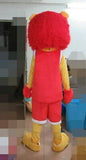 Cartoon Red Lion Mascot Costume Suits Cosplay Party Game Dress Apparel Cartoon Character Birthday Clothes Easter Adults Fursuit -  by FurryMascot - 