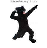 Black Panther Mascot Costume Suits  Party Game Dress Outfits  Clothing  Promotion Carnival Halloween Xmas Adults Fursuit -  by FurryMascot - 