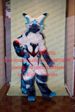 3-D Eyes Fursuit Fullsuit Huksy Dog Costumes Full Furry Suit Furries Animie BJ100 Teen Costumes Full Furry Suit FOR Child Adult -  by FurryMascot - 