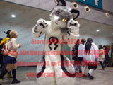 3-D Augen Fursuit Japan Stil Animie CAT FOX Fullsuit Huksy Hundekostüme Full Furry Suit Furries Anime FÜR Kinder Erwachsene 