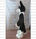 Brand New Black Husky Dog Fox Fursuit Mascot Costume Fancy Dress Cosplay Birthday Party Cosplay Factory Store -  by FurryMascot - 