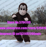 3-D Eyes CUTE MONKEY AD Arctic Monkeys Gorilla mascot Suit Costume Animal Party Carnival Birthday Gift Adult Cartoon Outfit Suit -  by FurryMascot - 