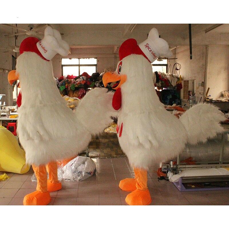 Chicken mascot, hen costume, rooster costume - Sizes L (175-180CM)