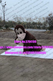 3-D Eyes CUTE MONKEY AD Arctic Monkeys Gorilla mascot Suit Costume Animal Party Carnival Birthday Gift Adult Cartoon Outfit Suit -  by FurryMascot - 