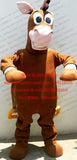 Bullseye Horse Mascot Costume Adult Cartoon Character Outfit Attract Customers Suit Plan Promotion Animal Birthday Gift