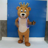 Bear Mascot Costumes Adult Carnival Party Cosplay Suit