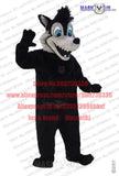 Big Bad Wolf Mascot Costume Adult Cartoon Character Outfit Attract Customers Suit Plan Promotion Animal Birthday Gift